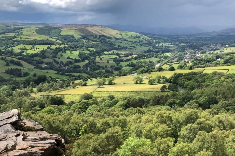 Hope Valley Train Station Walks 6 Padley Gorge and Surprise View (4.5 miles)
