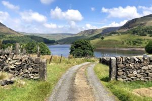 Beautiful Dove Stone Reservoir Walk
