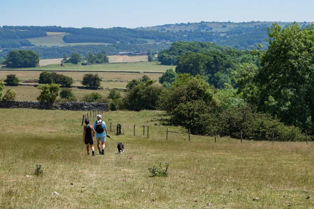 Path to Lathkill Dale from the Lathil Hotel